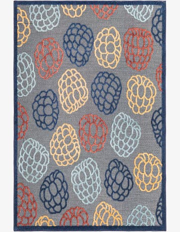 5' x 7' 7 Easy-Clean Indoor / Outdoor Rug