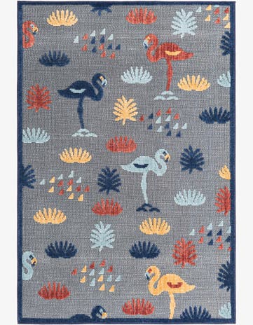 5' x 7' 7 Easy-Clean Indoor / Outdoor Rug