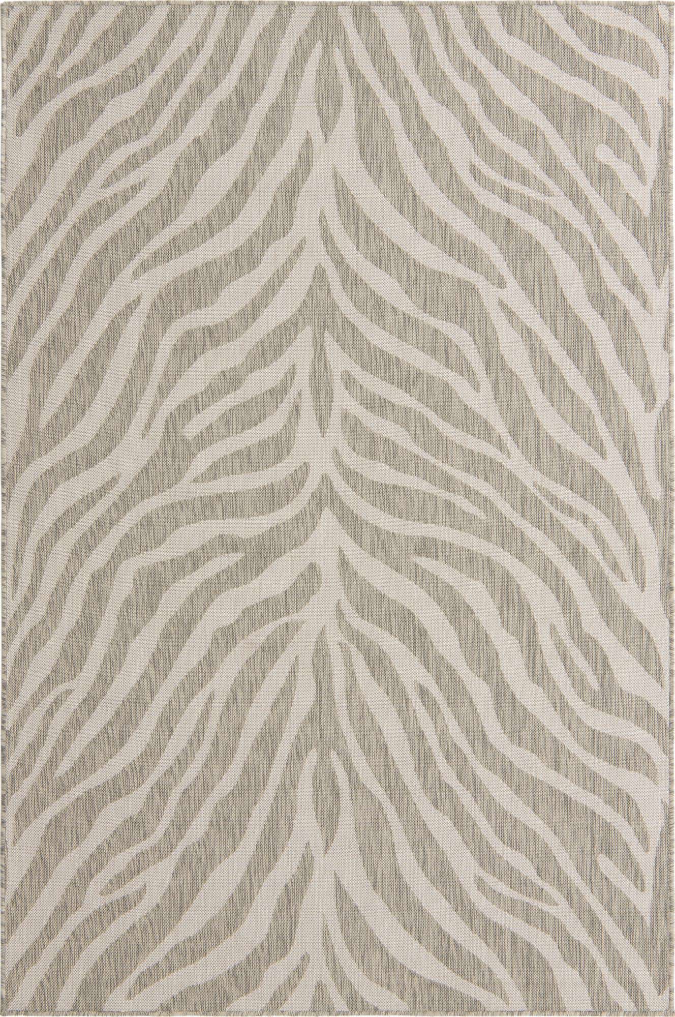 5' 3 x 8' Easy-Clean Safari Indoor / Outdoor Rug
