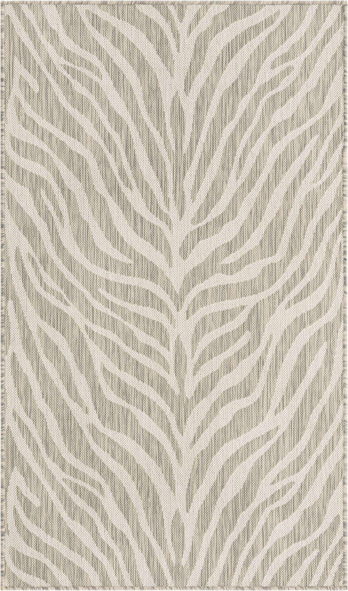 3' x 5' 3 Easy-Clean Safari Indoor / Outdoor Rug