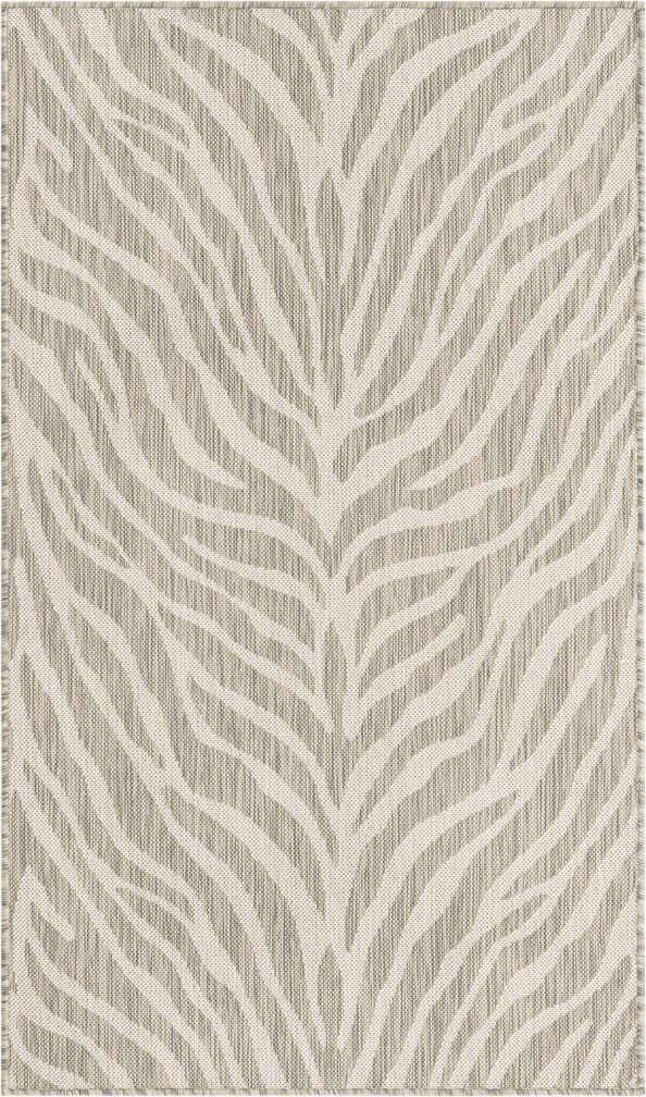 3' x 5' 3 Easy-Clean Safari Indoor / Outdoor Rug