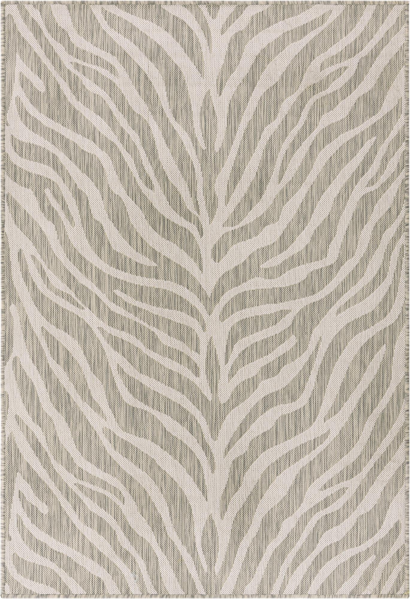 4' x 6'  Washable Safari Indoor / Outdoor Rug