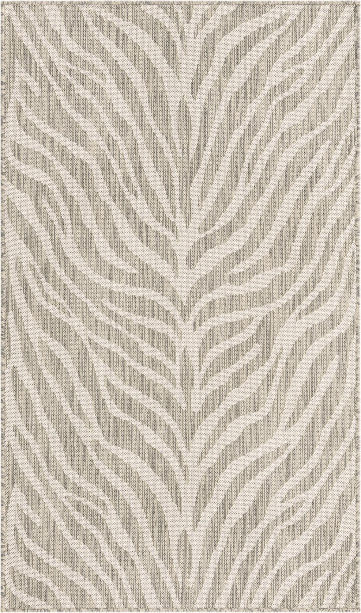 3' x 5' 3  Washable Safari Indoor / Outdoor Rug