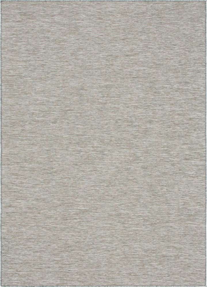 8' 4 x 11' 4 Easy-Clean Solid Indoor / Outdoor Rug