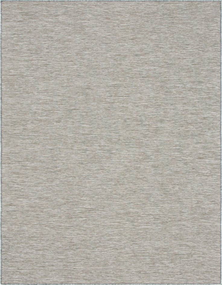 Detail image of 7' 5 x 10' Easy-Clean Solid Indoor / Outdoor Rug