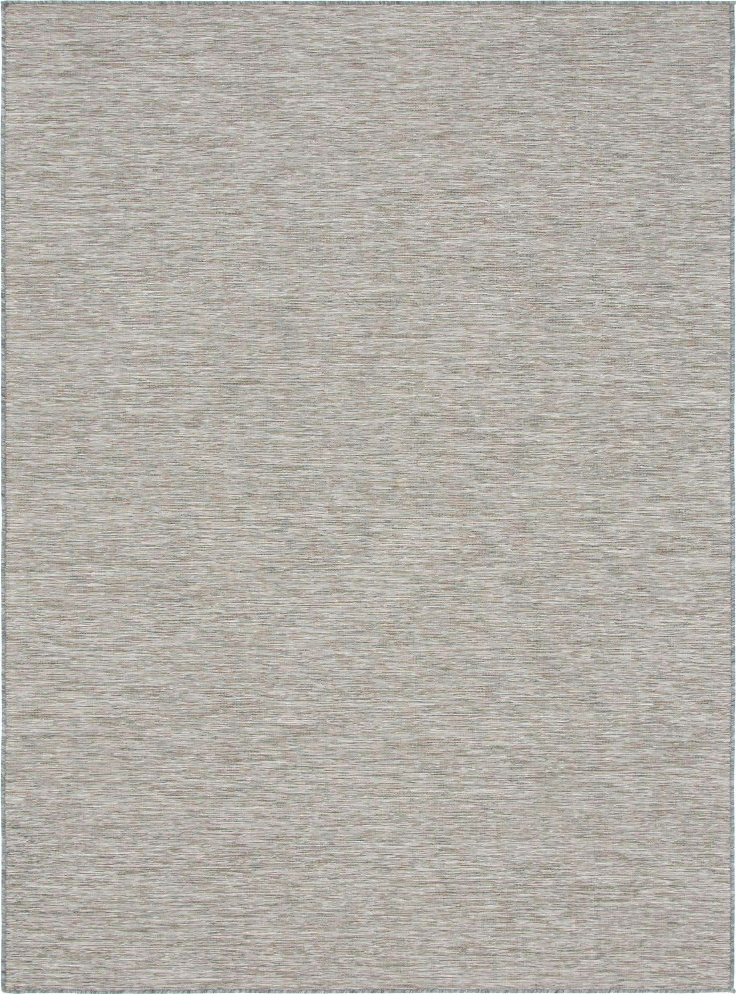 7' 5 x 10' Easy-Clean Solid Indoor / Outdoor Rug