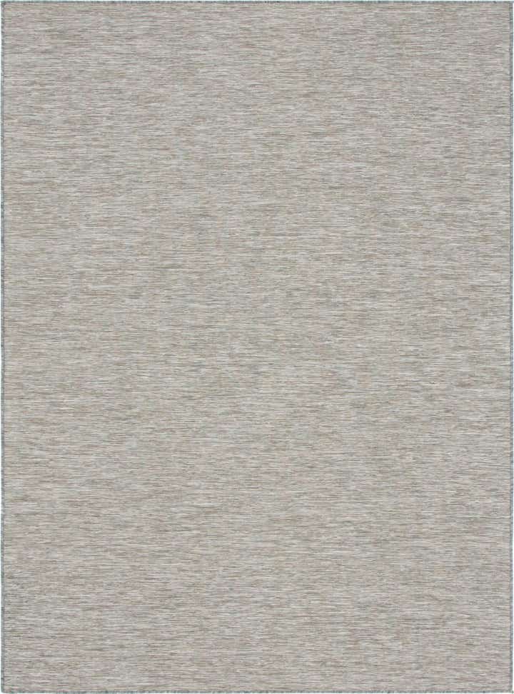 7' 5 x 10' Easy-Clean Solid Indoor / Outdoor Rug