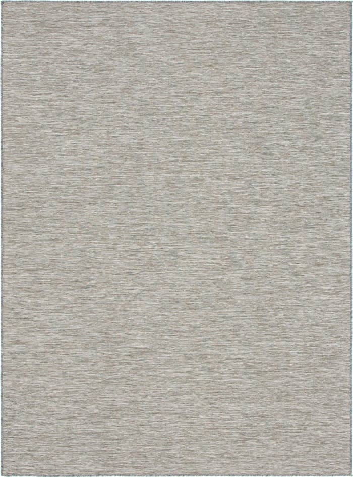 Detail image of 7' 5 x 10' Easy-Clean Solid Indoor / Outdoor Rug