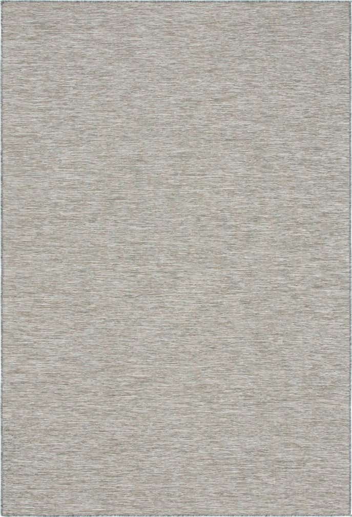 6' 3 x 9' Easy-Clean Solid Indoor / Outdoor Rug
