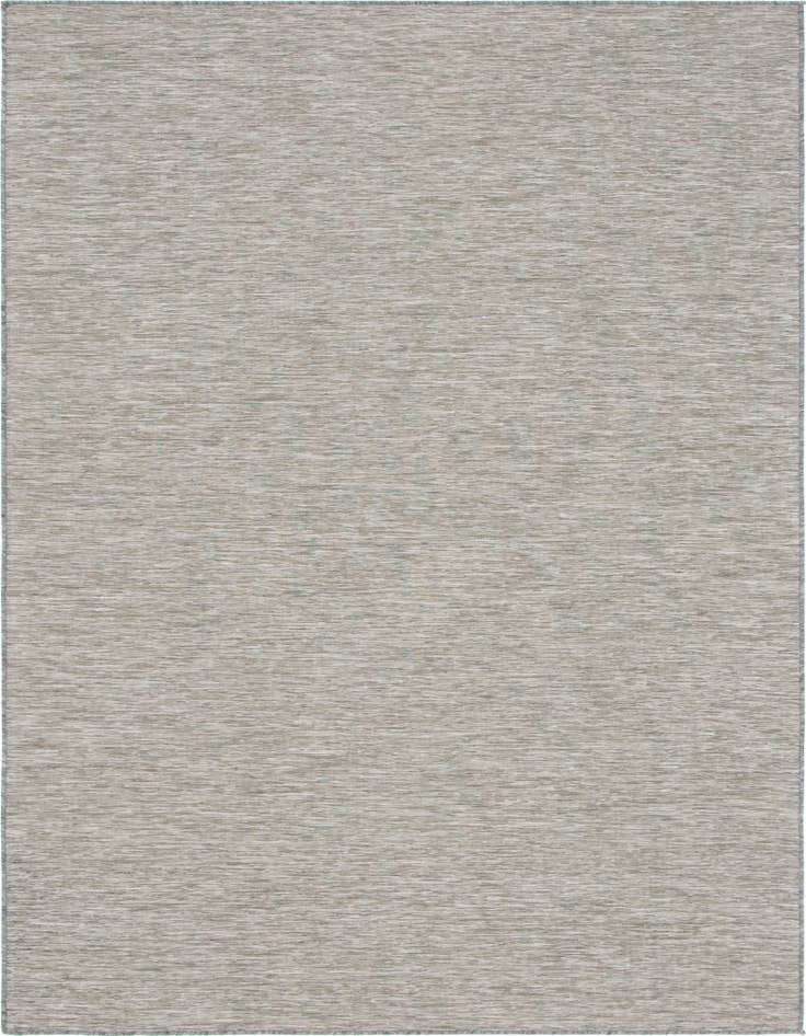 Detail image of 4' 2 x 6' Easy-Clean Solid Indoor / Outdoor Rug