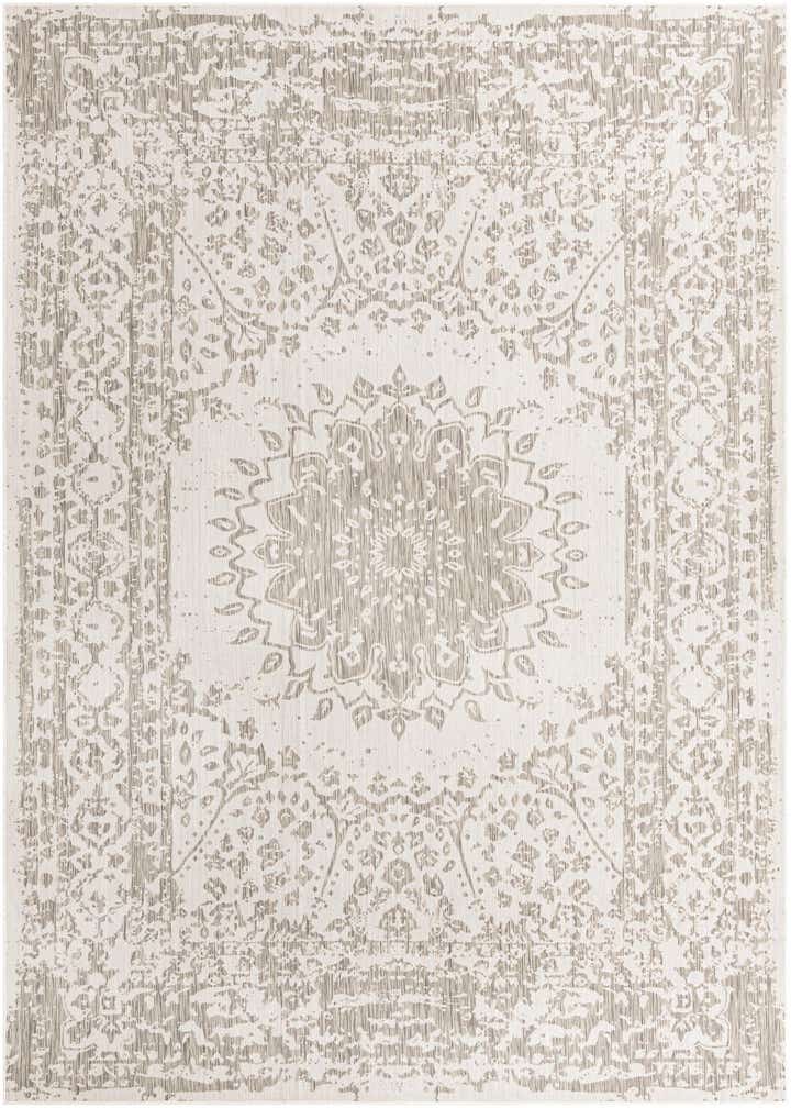 10' x 14' Easy-Clean Traditional Indoor / Outdoor Rug