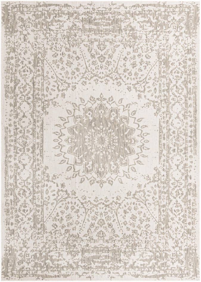 Detail image of 10' x 14' Easy-Clean Traditional Indoor / Outdoor Rug