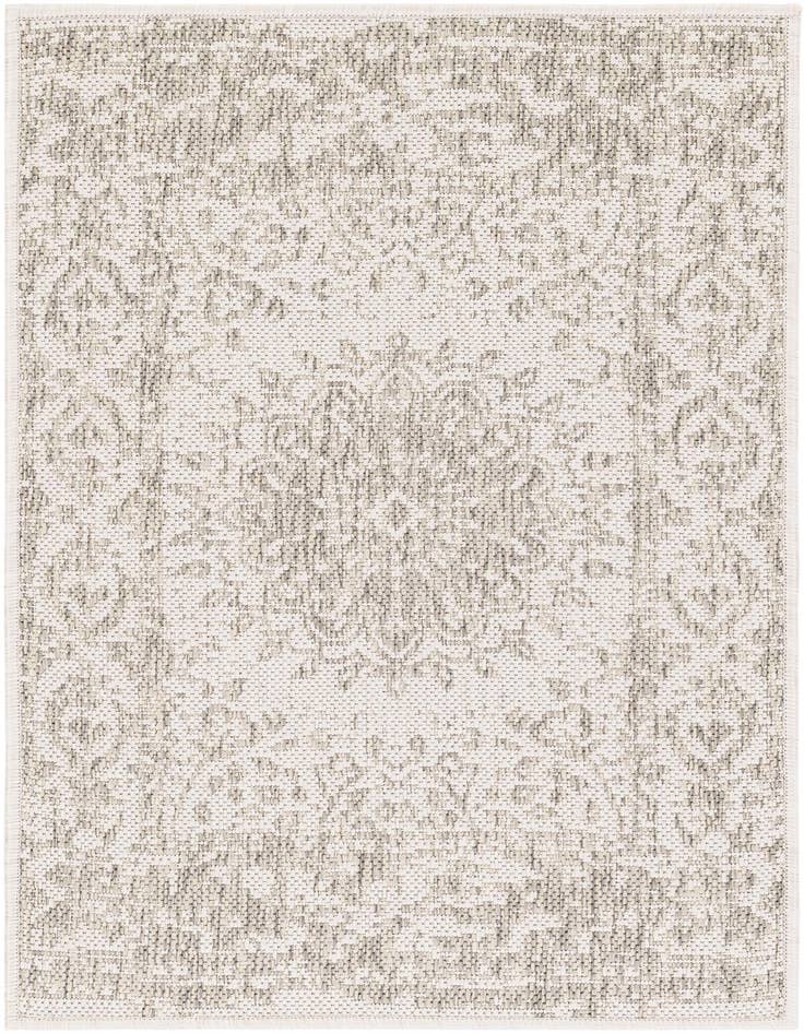 Detail image of 2' x 3' Easy-Clean Traditional Indoor / Outdoor Rug