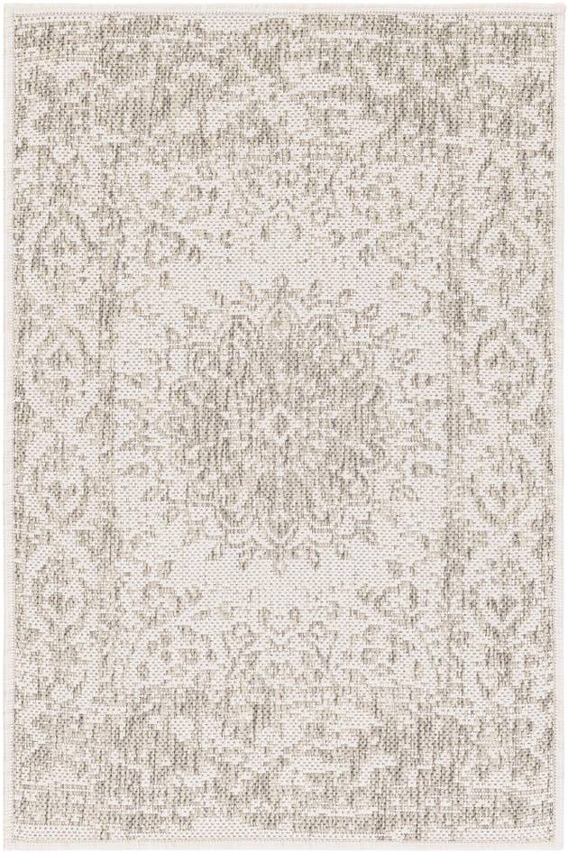 Detail image of 2' x 3' Easy-Clean Traditional Indoor / Outdoor Rug