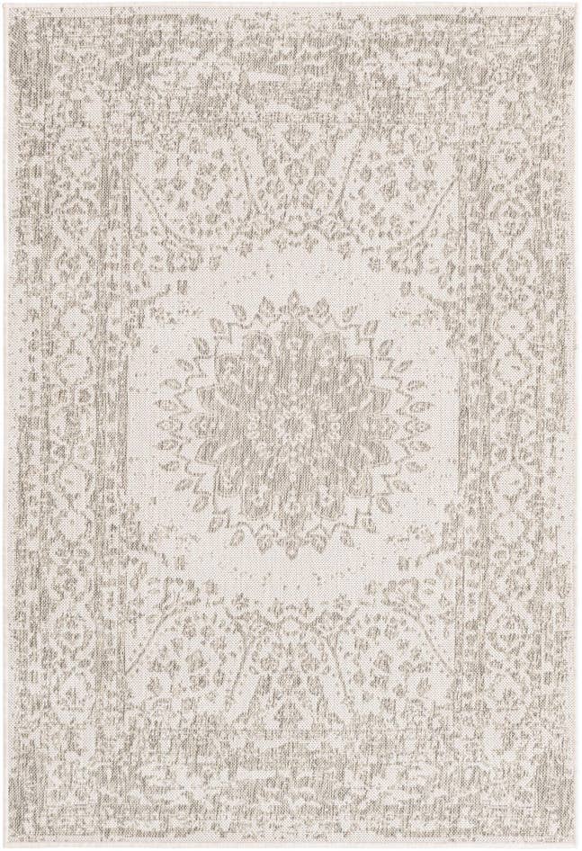 Detail image of 4' x 6' Easy-Clean Traditional Indoor / Outdoor Rug