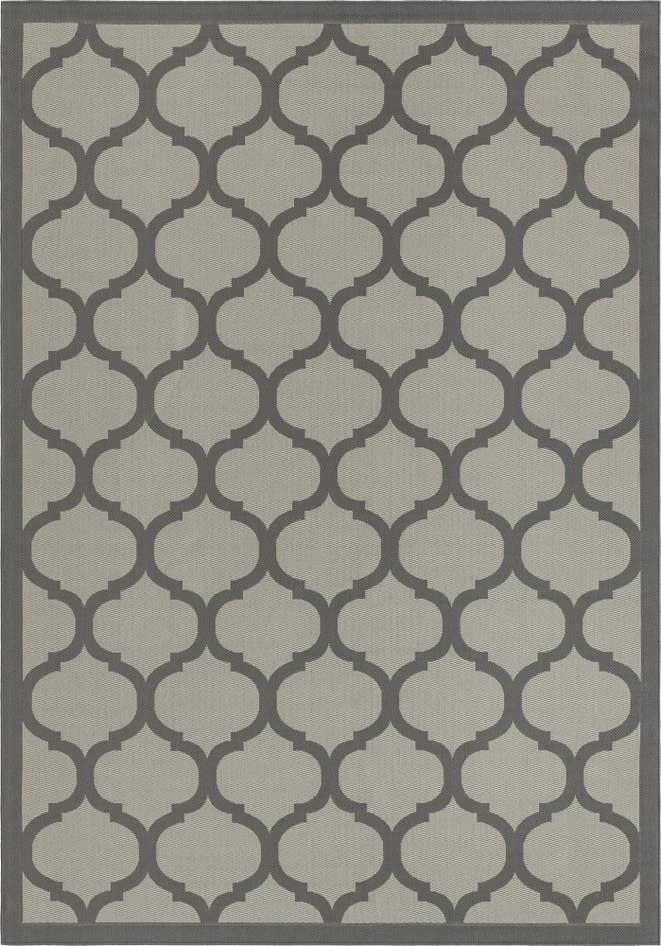 Detail image of 7' x 10' Easy-Clean Trellis Indoor / Outdoor Rug