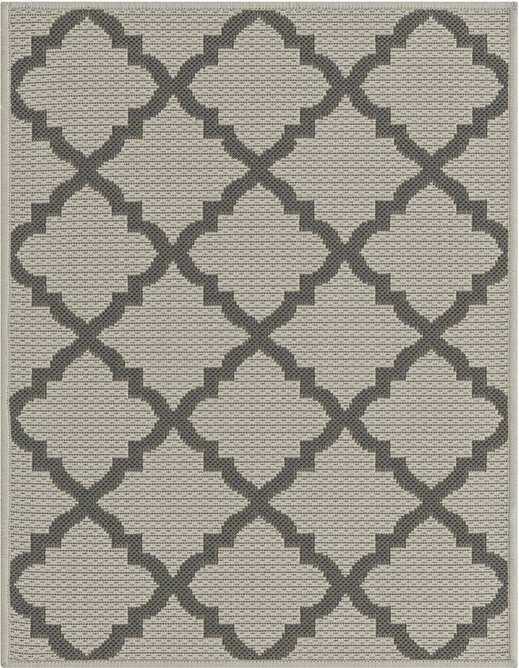 Detail image of 2' 2 x 3' Easy-Clean Trellis Indoor / Outdoor Rug