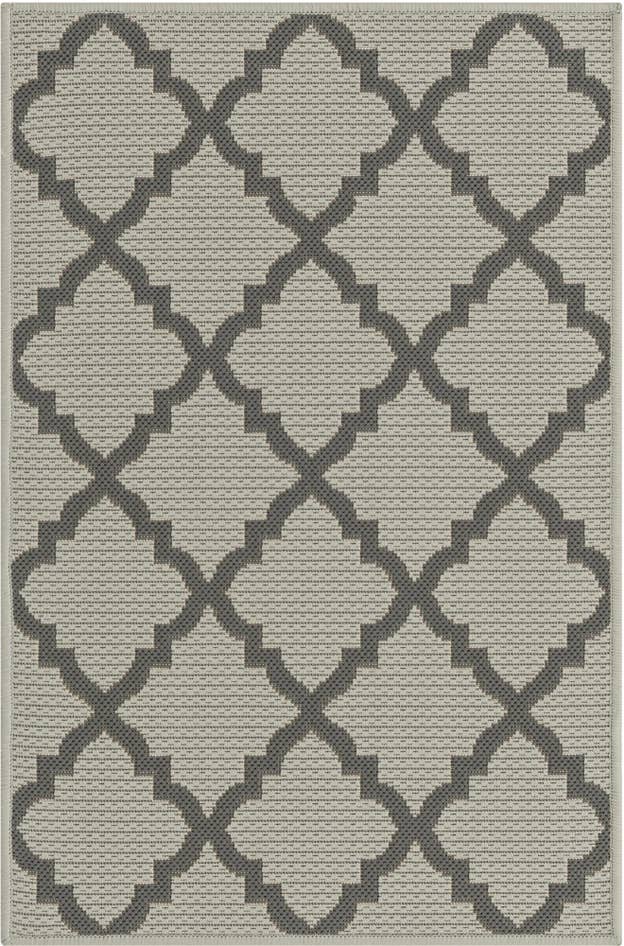 Detail image of 2' 2 x 3' Easy-Clean Trellis Indoor / Outdoor Rug