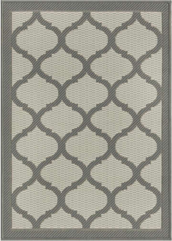 2' x 3' Easy-Clean Trellis Indoor / Outdoor Rug