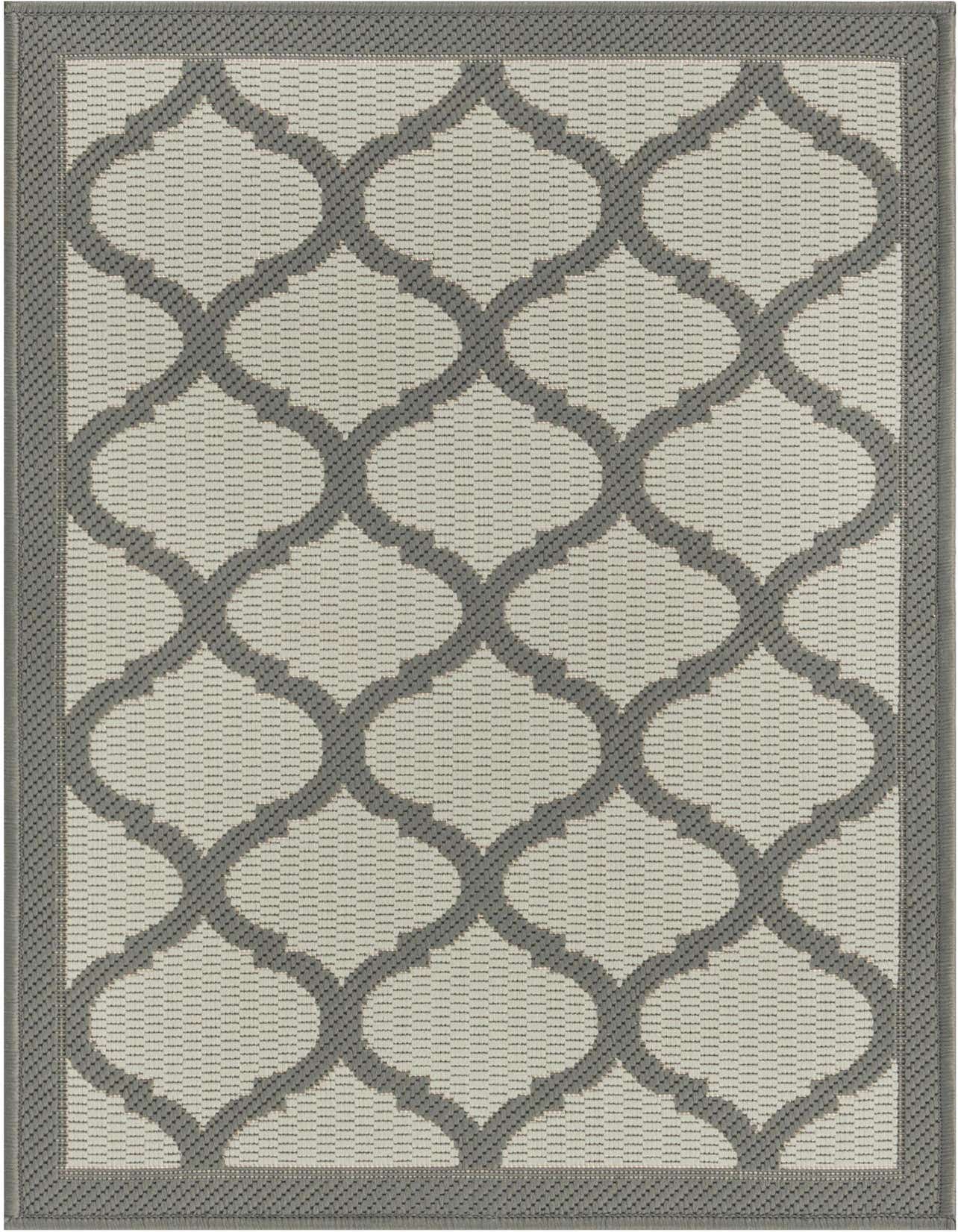 2' x 3' Easy-Clean Trellis Indoor / Outdoor Rug