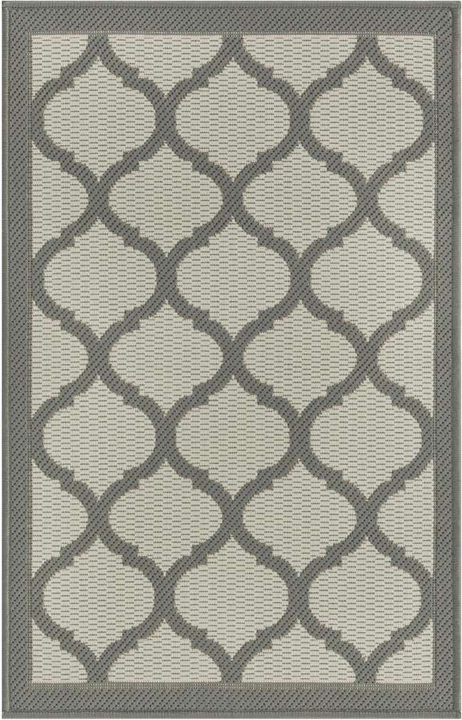 2' x 3' Easy-Clean Trellis Indoor / Outdoor Rug