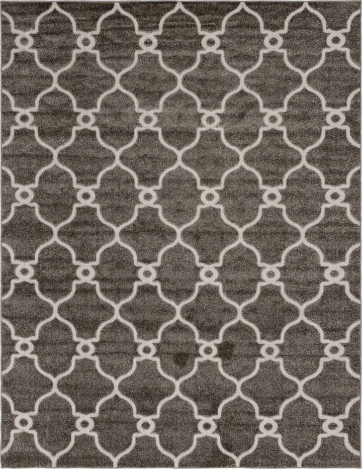 245cm x 305cm Facile à nettoyer Trellis Tapis Intérieur / Extérieur