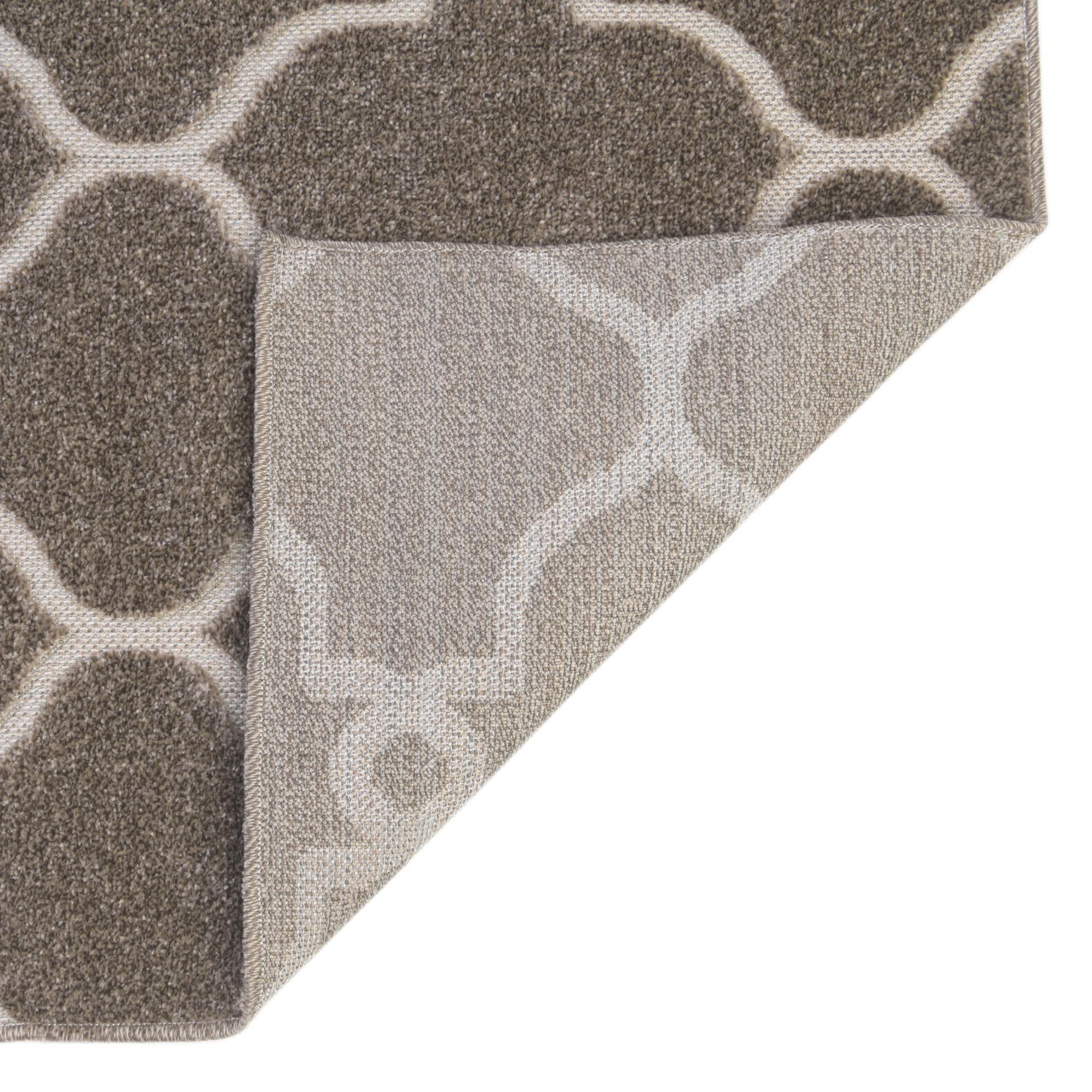 8' x 10' Easy-Clean Trellis Indoor / Outdoor Rug