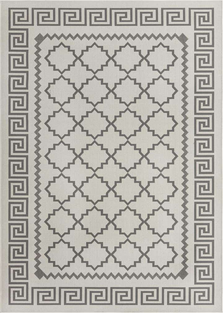 6' x 9' Easy-Clean Trellis Indoor / Outdoor Rug
