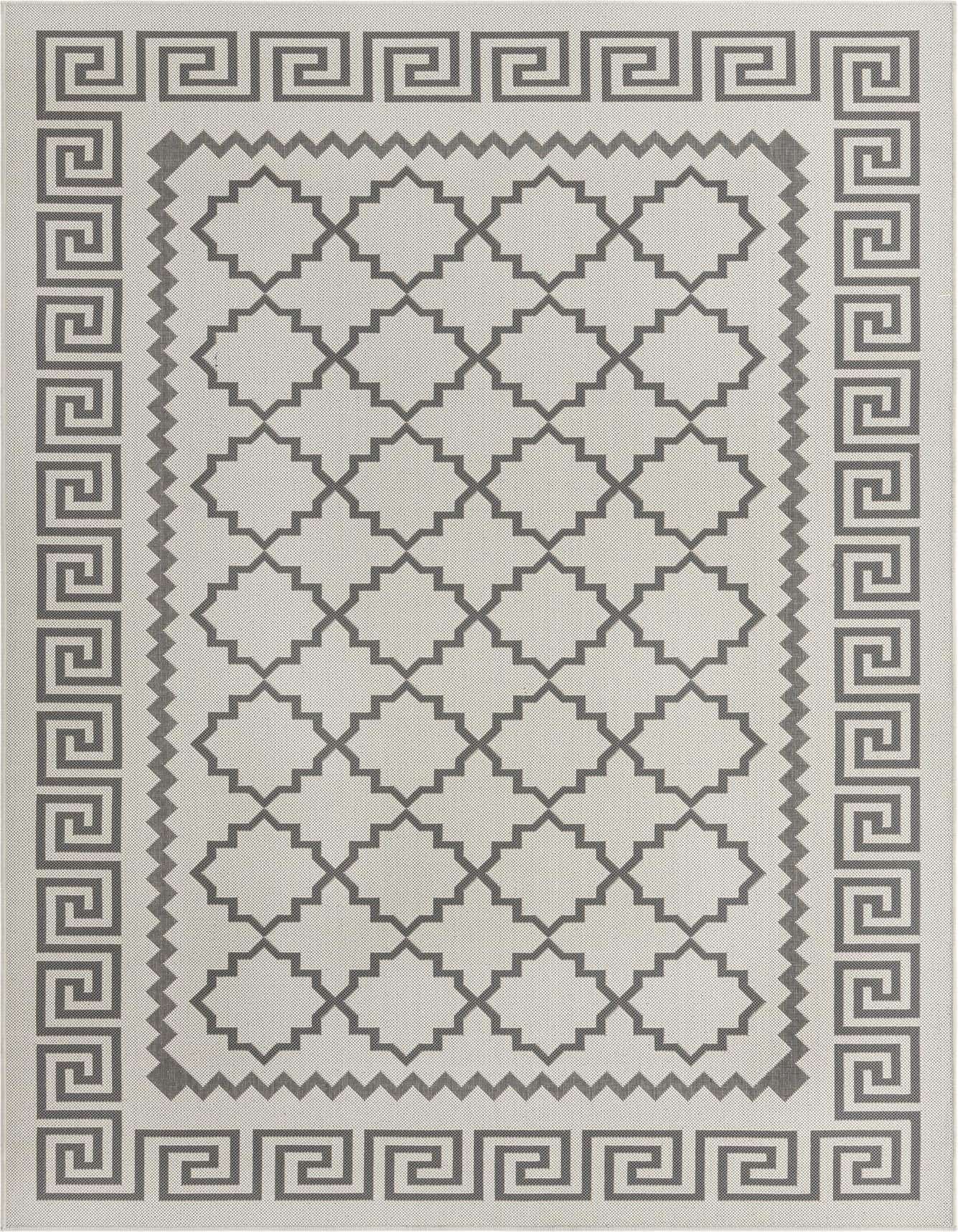 6' x 9' Easy-Clean Trellis Indoor / Outdoor Rug