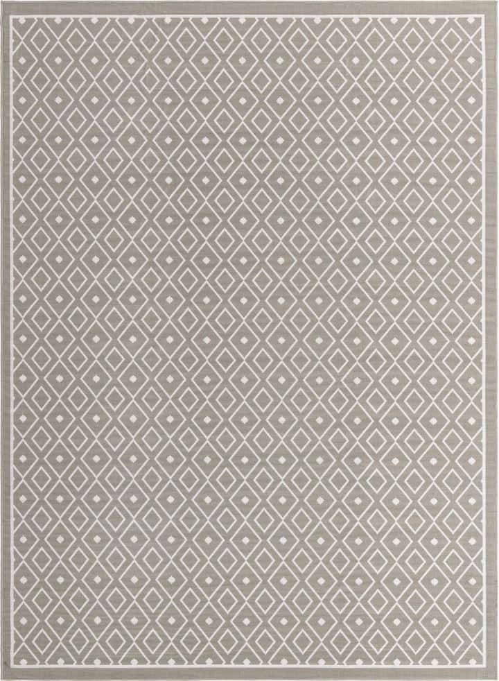 9' x 12' Easy-Clean Trellis Indoor / Outdoor Rug