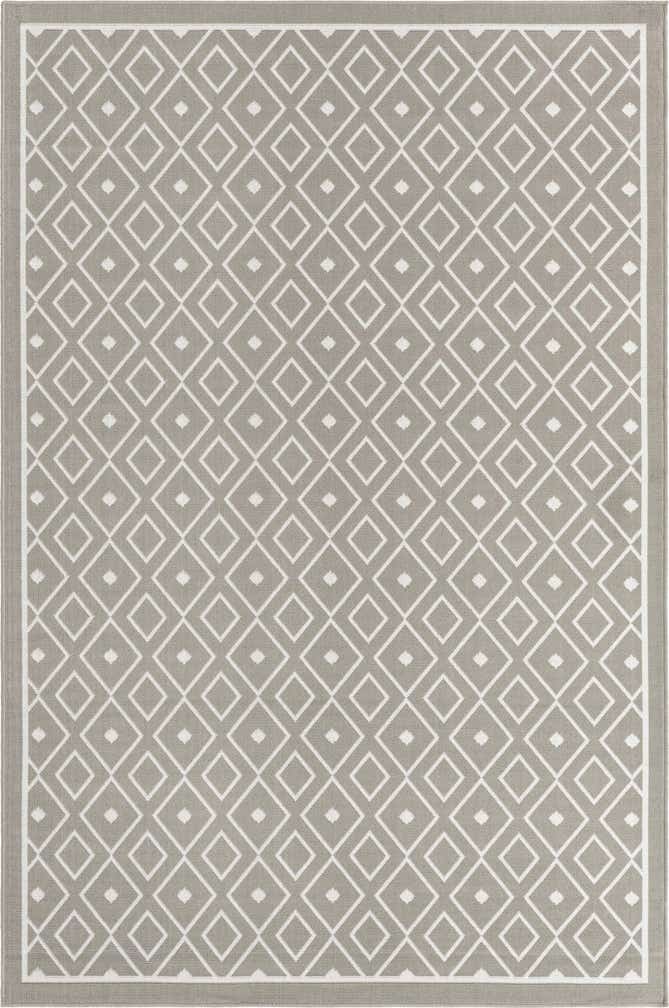 6' x 9' Easy-Clean Trellis Indoor / Outdoor Rug