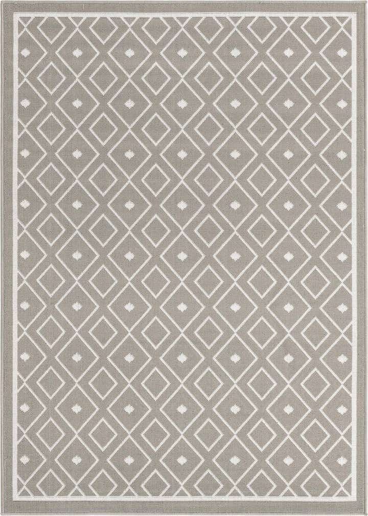 4' x 6' Easy-Clean Trellis Indoor / Outdoor Rug