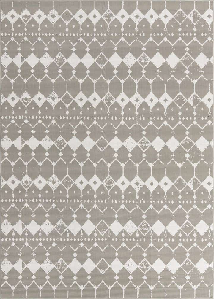9' x 12' Easy-Clean Trellis Indoor / Outdoor Rug