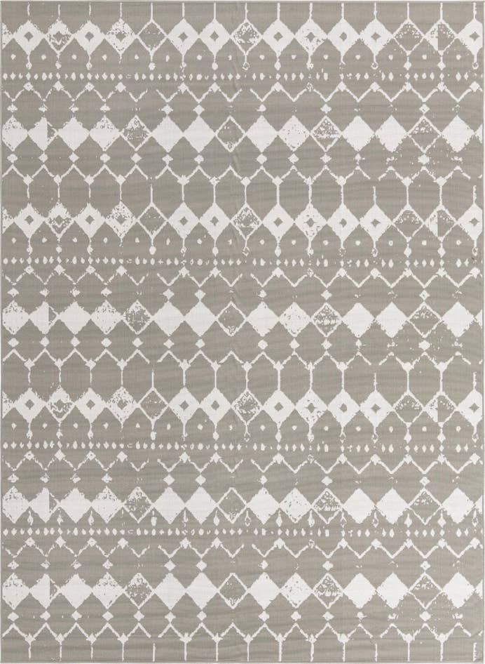 Detail image of 9' x 12' Easy-Clean Trellis Indoor / Outdoor Rug