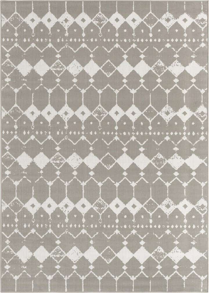 6' x 9' Easy-Clean Trellis Indoor / Outdoor Rug
