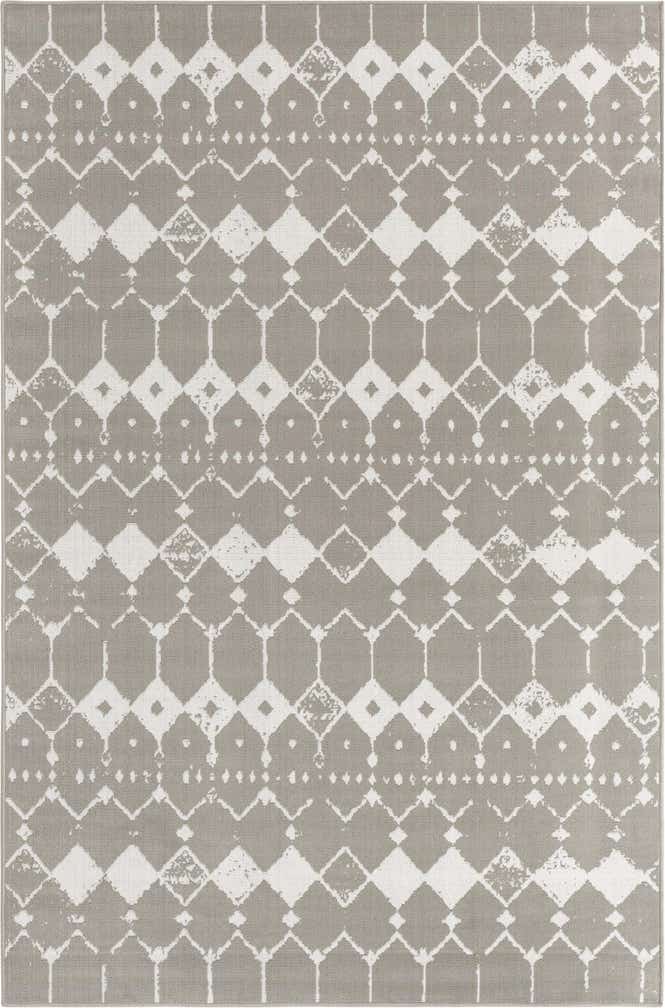 6' x 9' Easy-Clean Trellis Indoor / Outdoor Rug