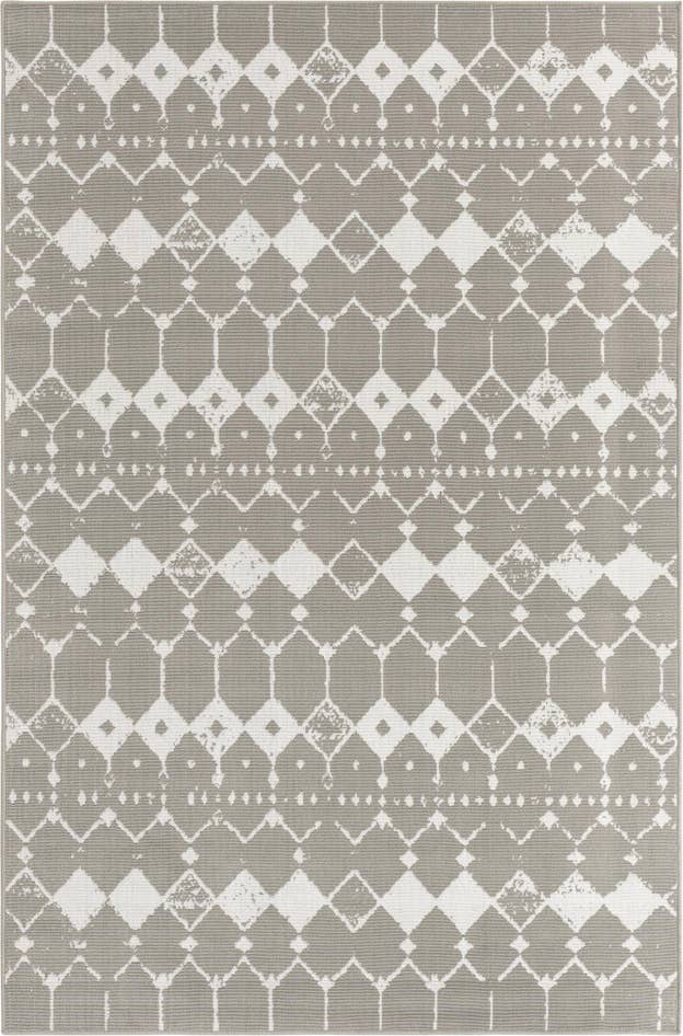 Detail image of 6' x 9' Easy-Clean Trellis Indoor / Outdoor Rug