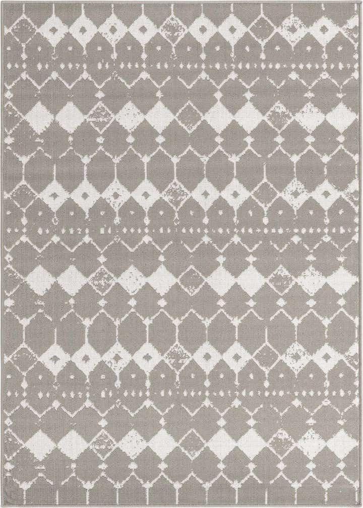 4' x 6' Easy-Clean Trellis Indoor / Outdoor Rug