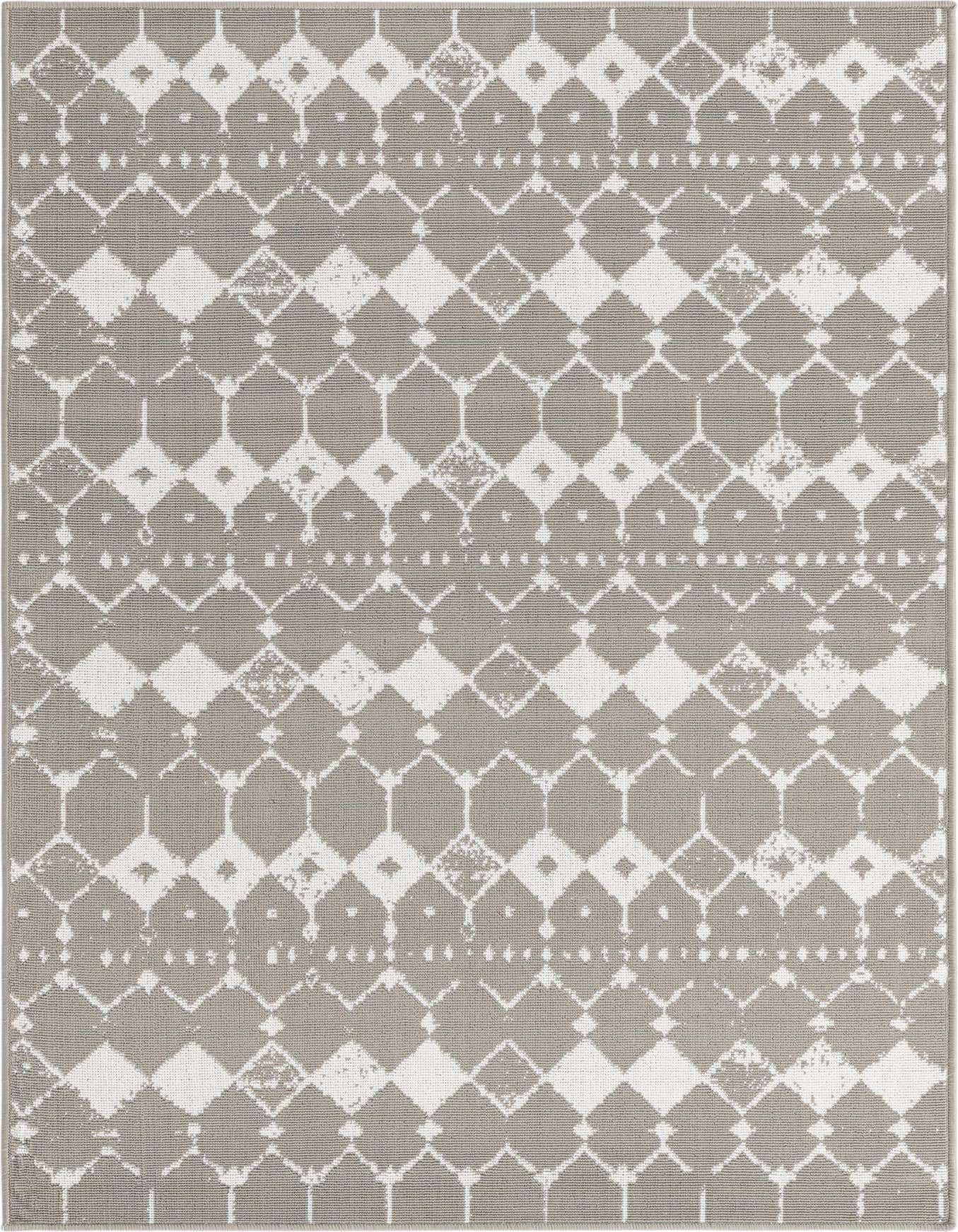 4' x 6' Easy-Clean Trellis Indoor / Outdoor Rug