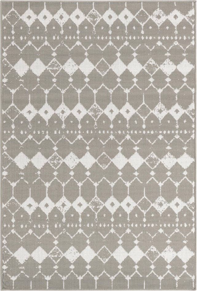 Detail image of 4' x 6' Easy-Clean Trellis Indoor / Outdoor Rug