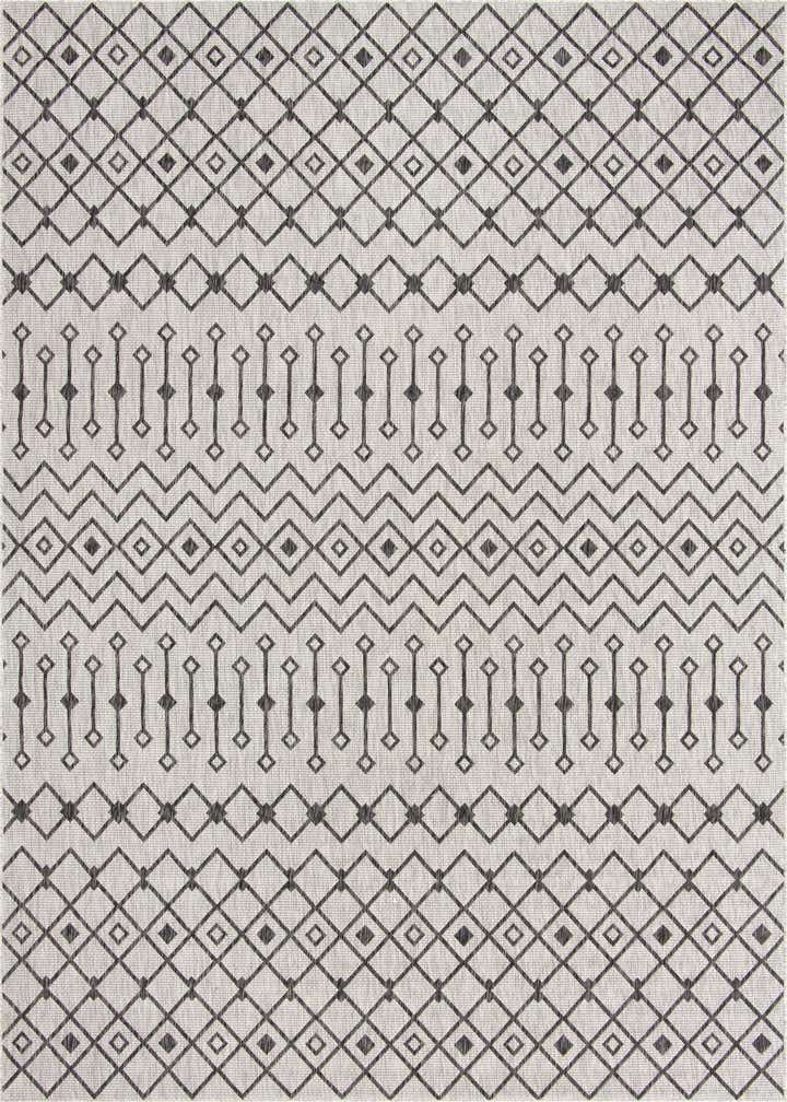 10' x 14' Easy-Clean Trellis Indoor / Outdoor Rug