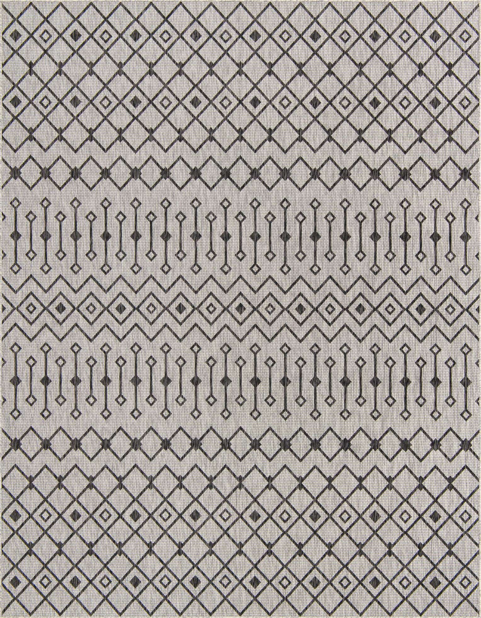 10' x 13' Easy-Clean Trellis Indoor / Outdoor Rug