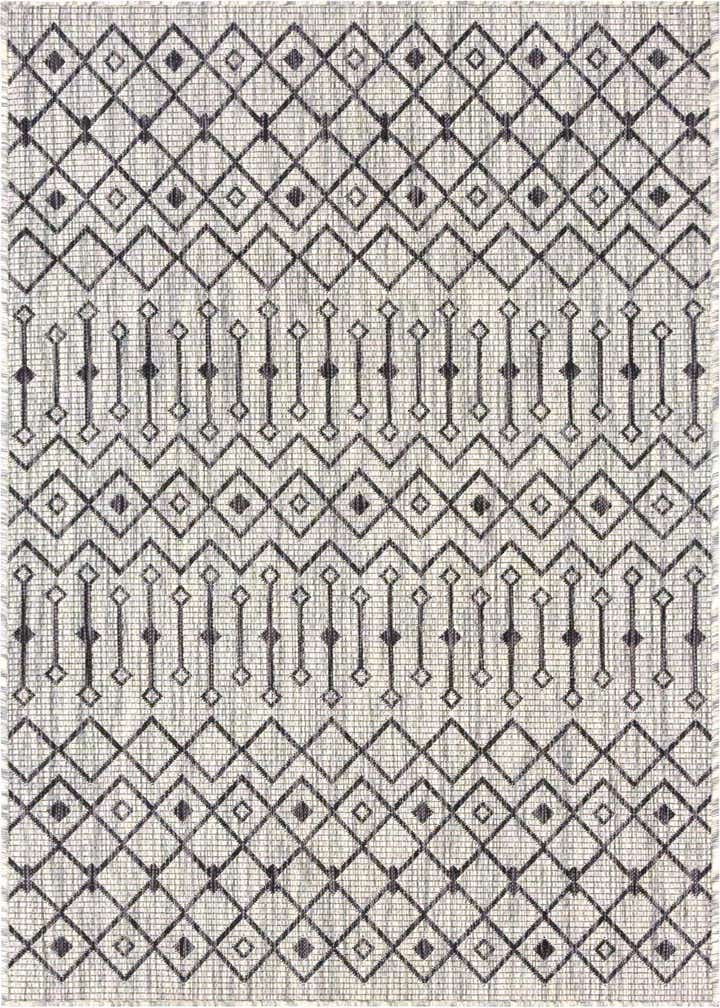 3' x 5' 3 Easy-Clean Trellis Indoor / Outdoor Rug