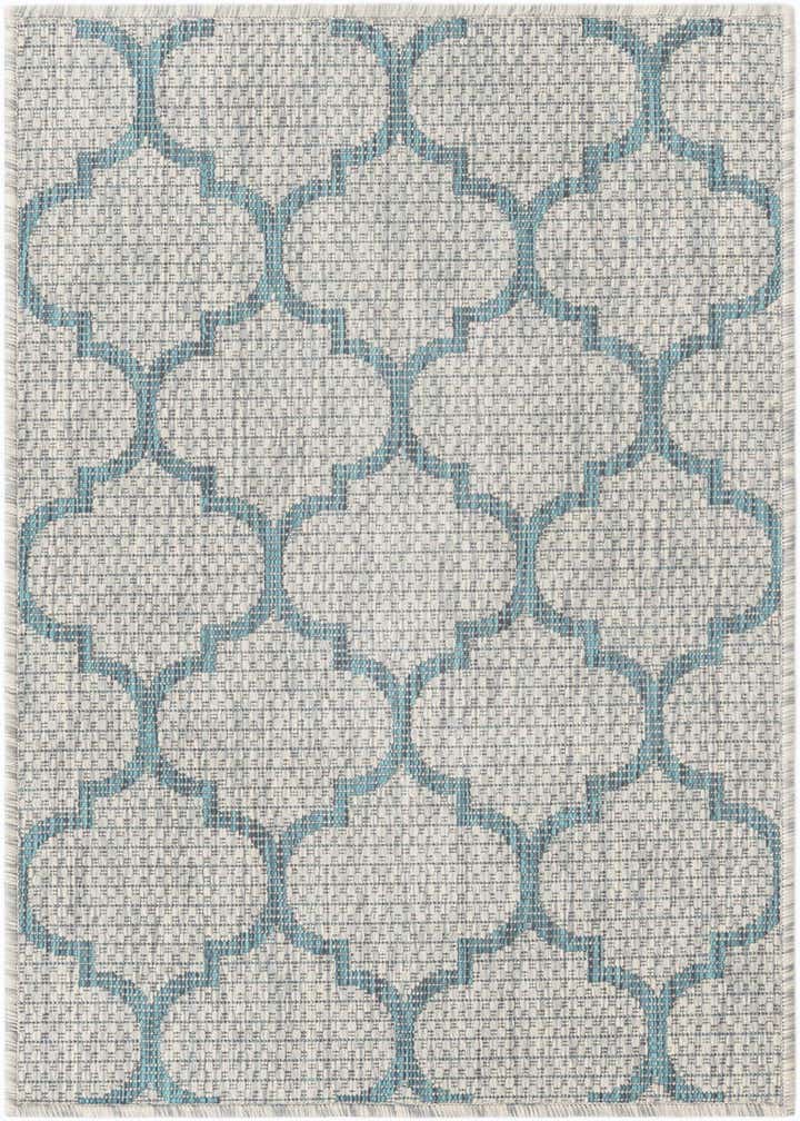 2' x 3' 1 Easy-Clean Trellis Indoor / Outdoor Rug