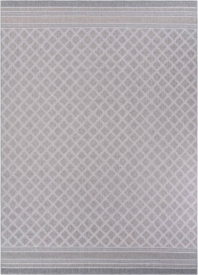 Detail image of 10' x 14' 1 Easy-Clean Trellis Indoor / Outdoor Rug