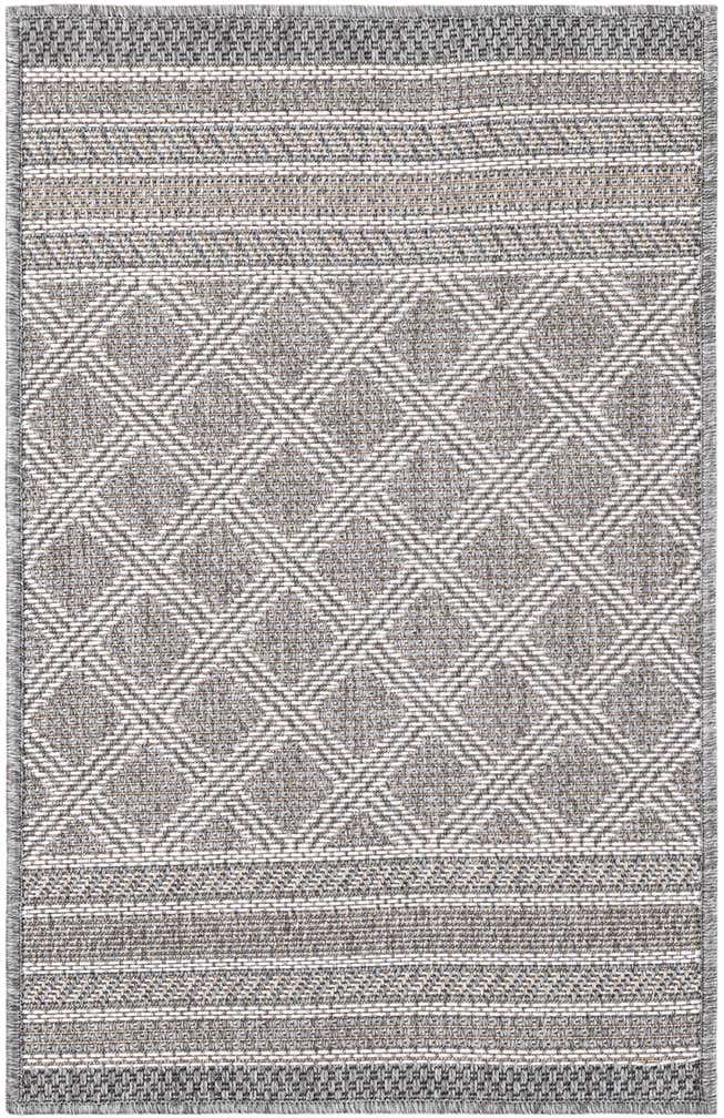 2' x 3' 1 Easy-Clean Trellis Indoor / Outdoor Rug