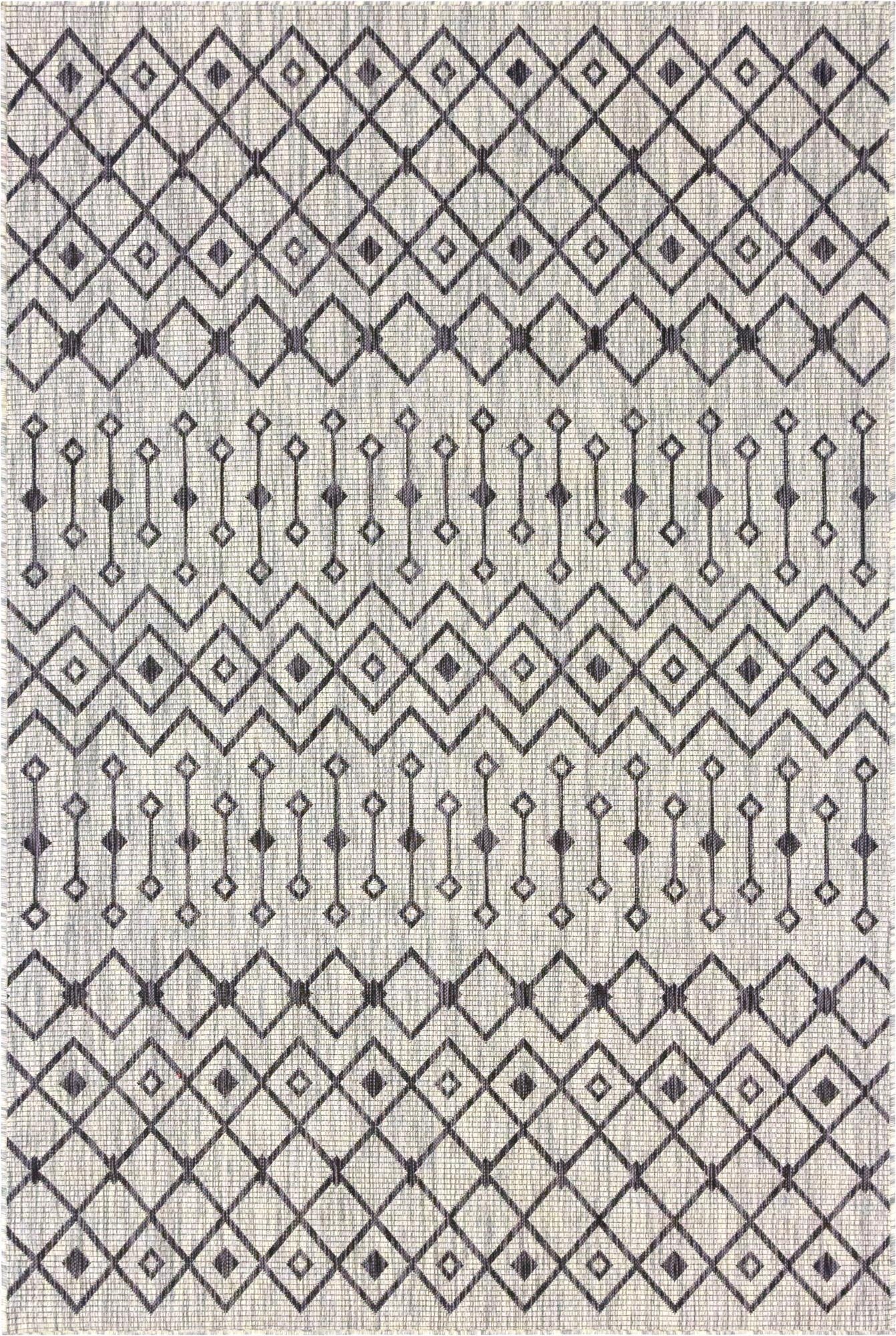 6' x 9'  Washable Trellis Indoor / Outdoor Rug