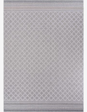 10' x 14' 1 Easy-Clean Trellis Indoor / Outdoor Rug