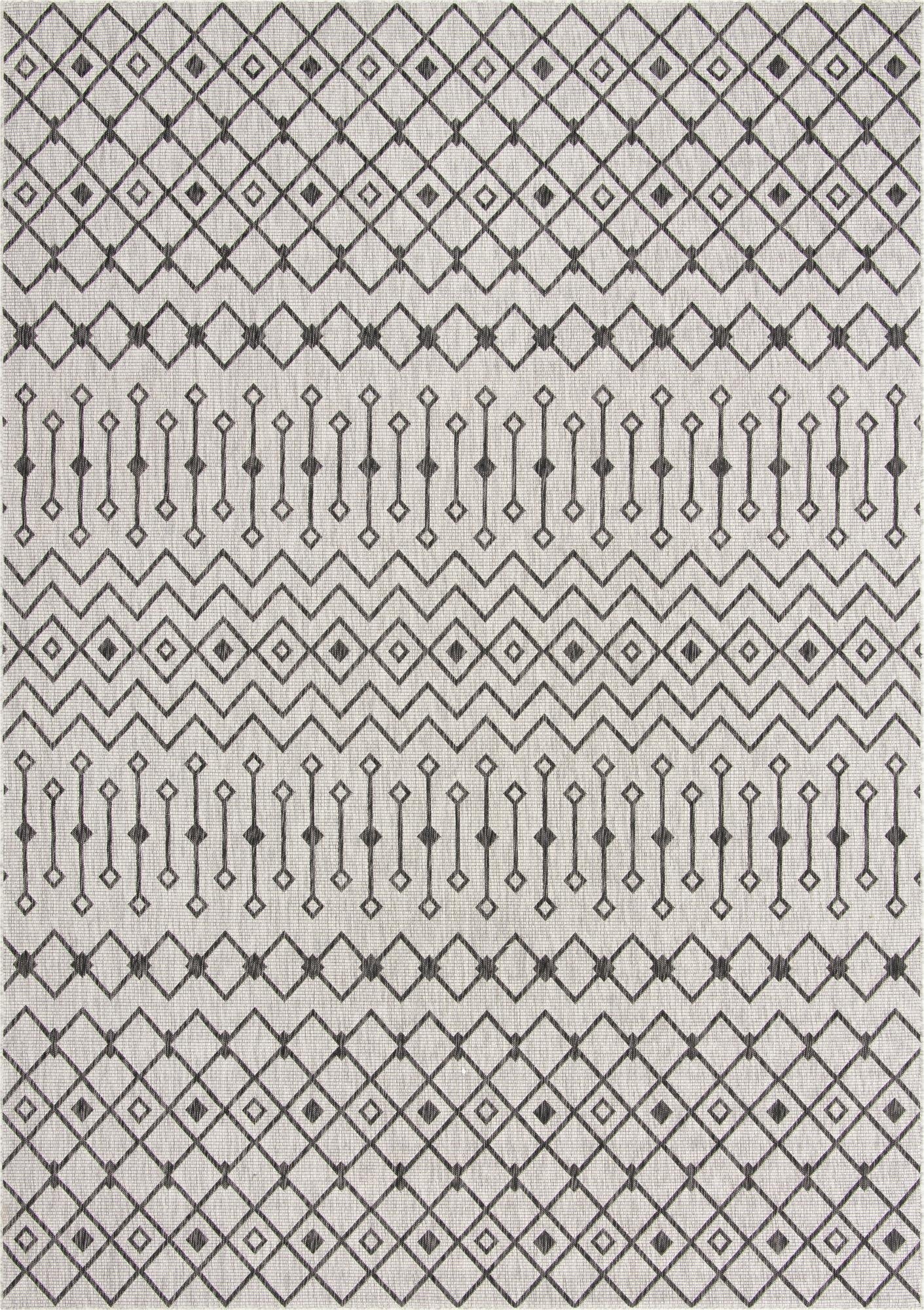 10' x 14'  Washable Trellis Indoor / Outdoor Rug