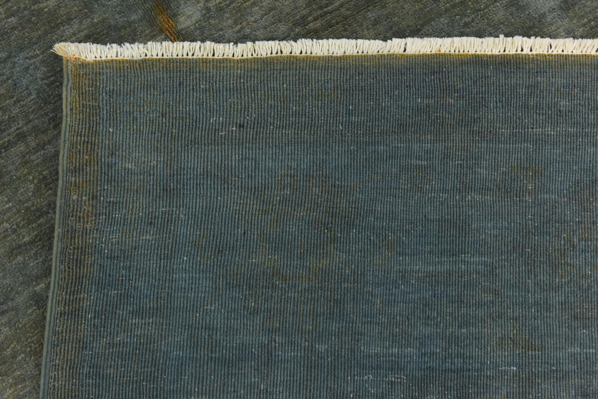 6' 8 x 9' 8 Hand Knotted Over-Dyed Ziegler Oriental Rug